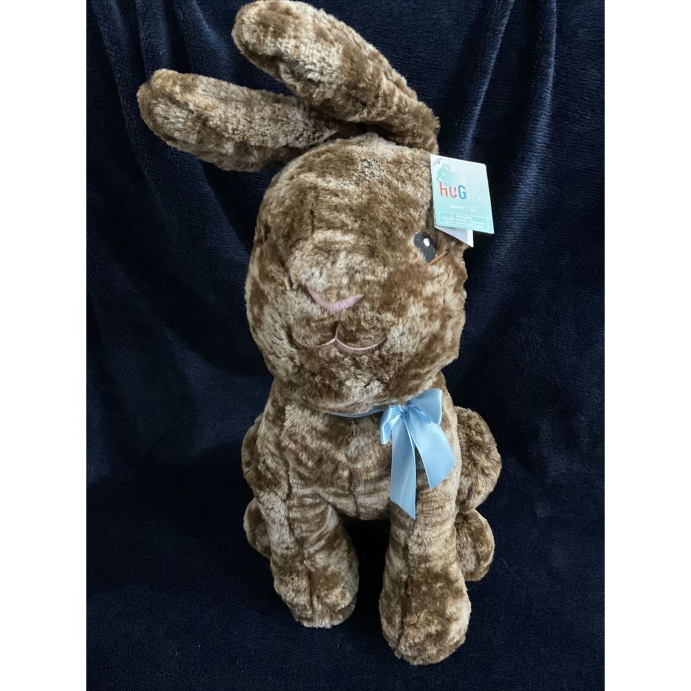 Hug Me Giant Brown Bunny Floppy Ears 18" with Tags Soft‎ Cuddle